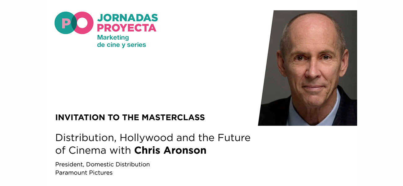 Masterclass sobre Distribución, Hollywood y el futuro del cine con Chris Aronson