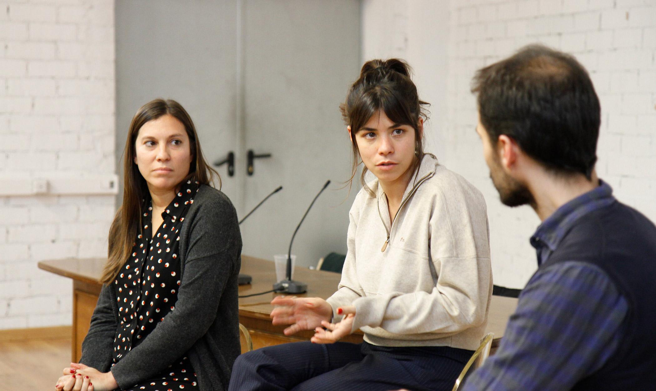Lucía Alemany visita la escuela