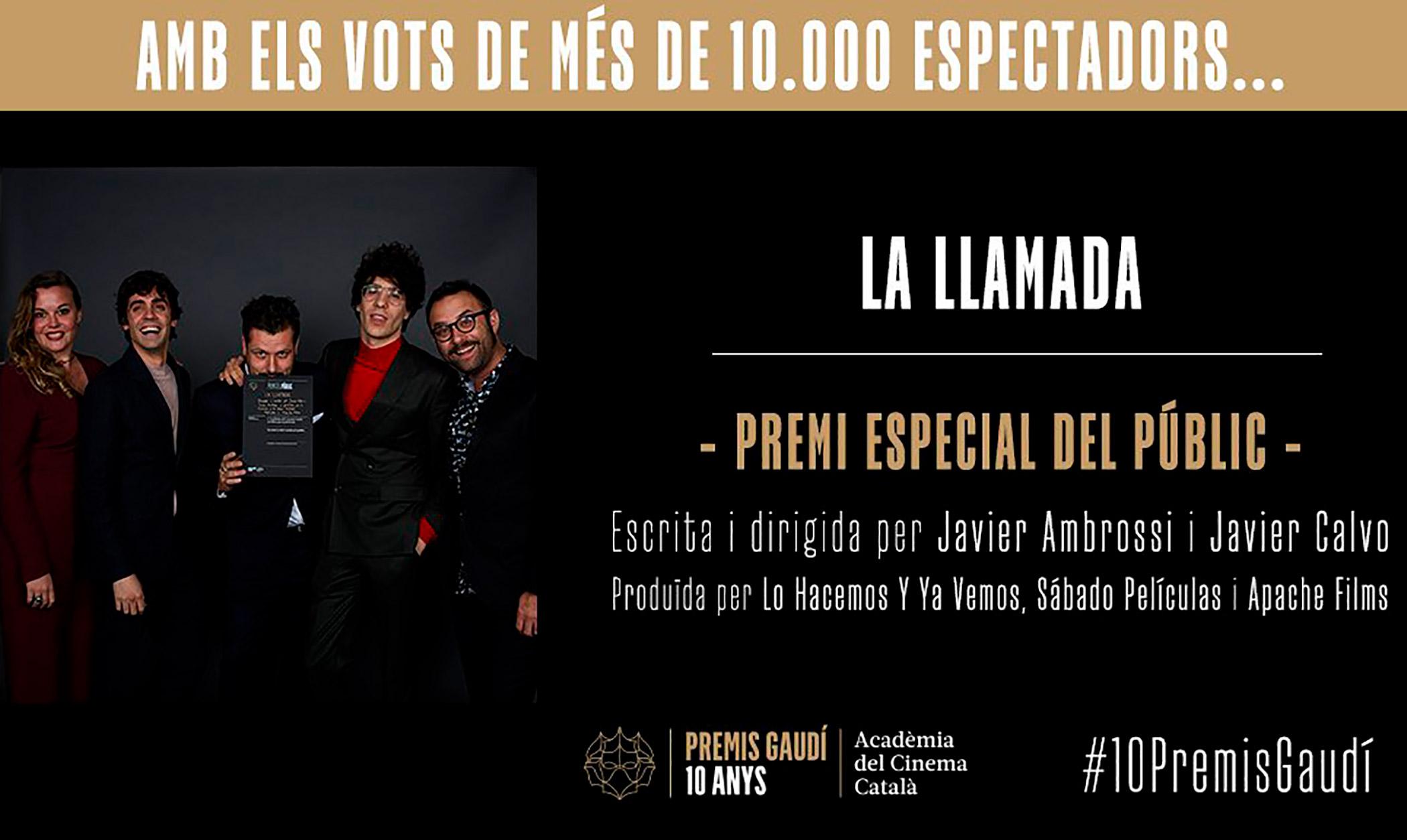 Quatre graduats ESCAC entre els guanyadors dels X Premis Gaudí