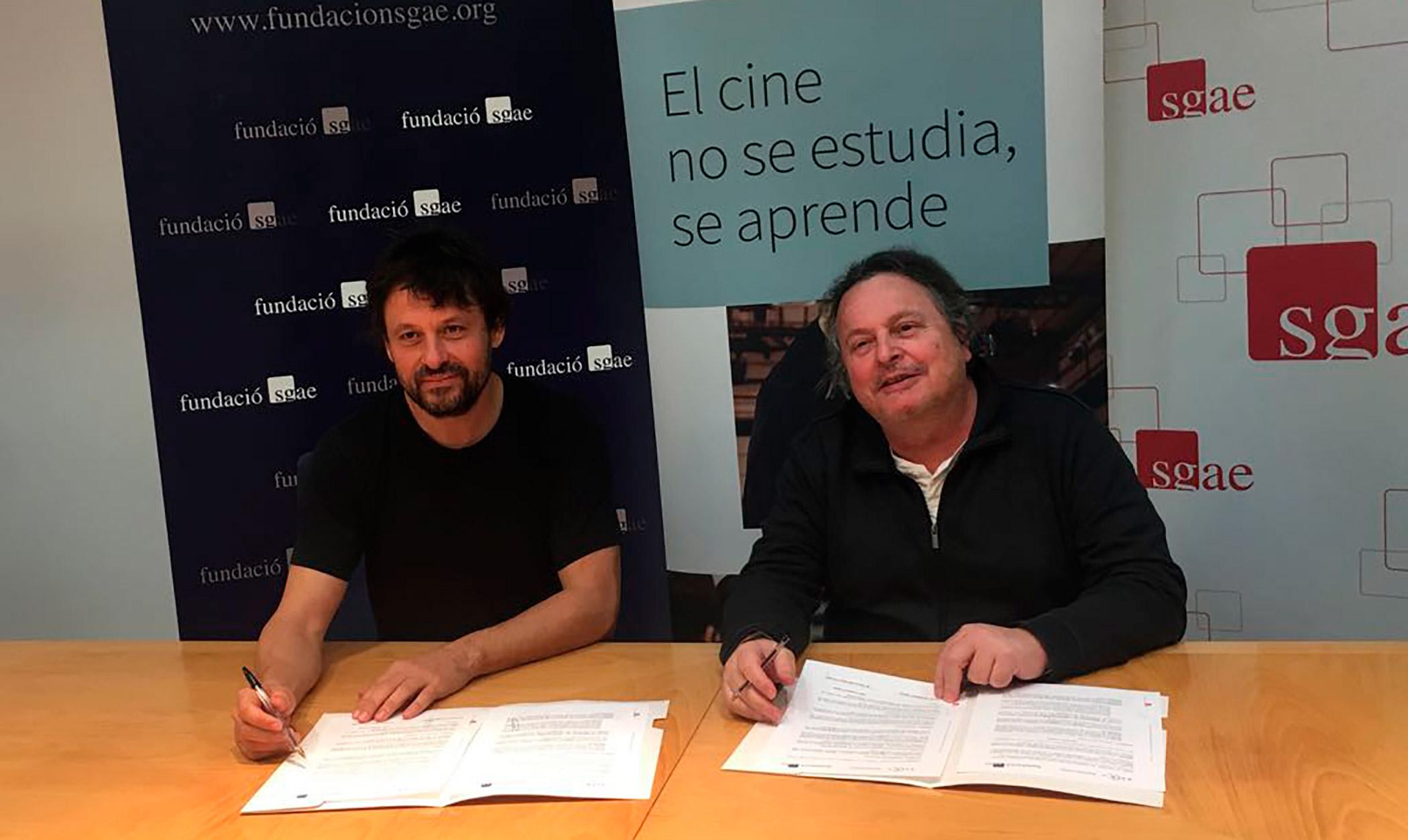 SGAE y ESCAC refuerzan su compromiso con el fomento del talento