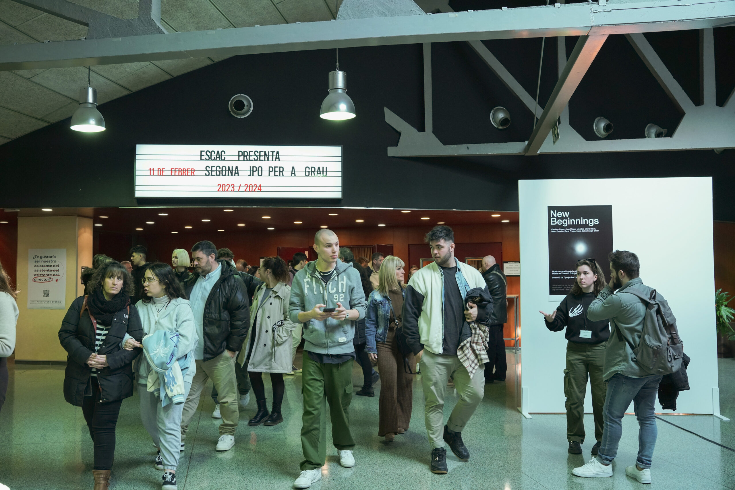 15 d’abril, nova jornada de portes obertes del Grau en Cinematografia